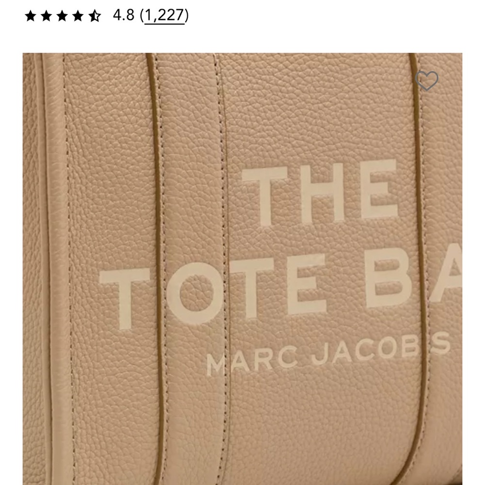 Marc Jacobs The Leather Small Tote bag - Picture 11 of 16